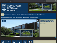 Tablet Screenshot of holyangelsregional.org